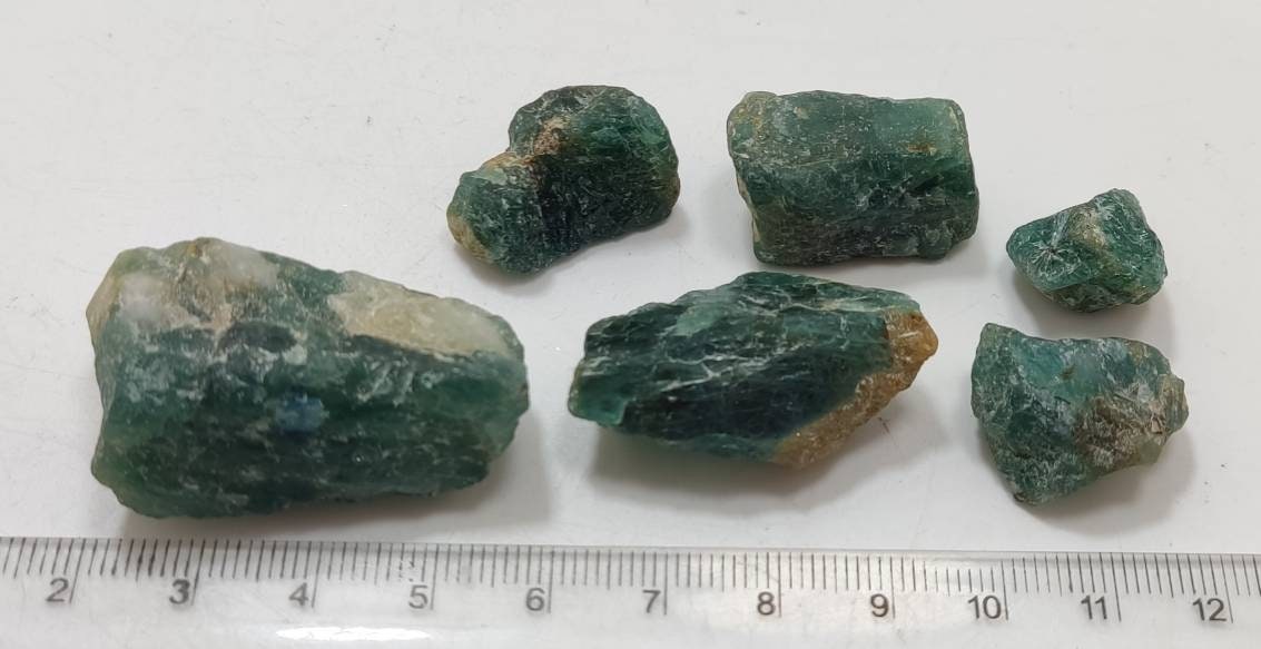 Rare Rough Grandidierite Lot 55 grams