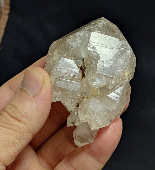 Single Elestial double terminated scepter Quartz Crystal 135 grams