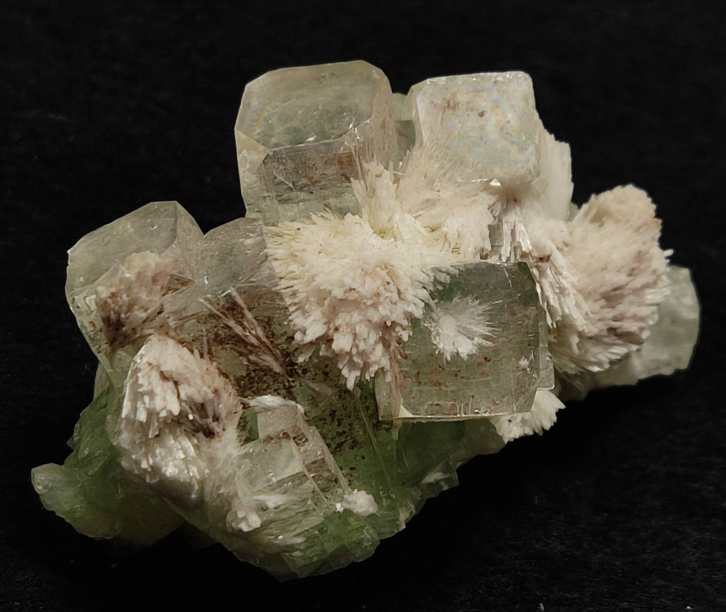 Apophyllite with associated scolecite 37 grams