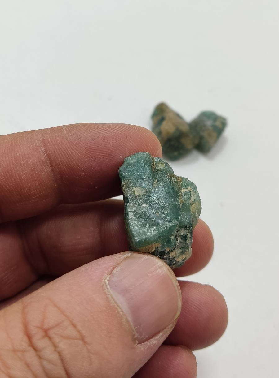 Rare Rough Grandidierite Lot 55 grams