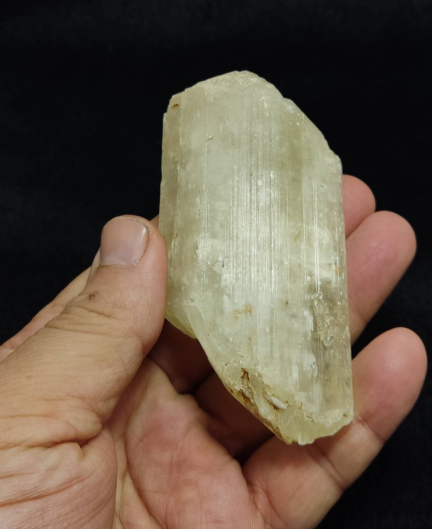 Double terminated spodumene crystal 220 grams