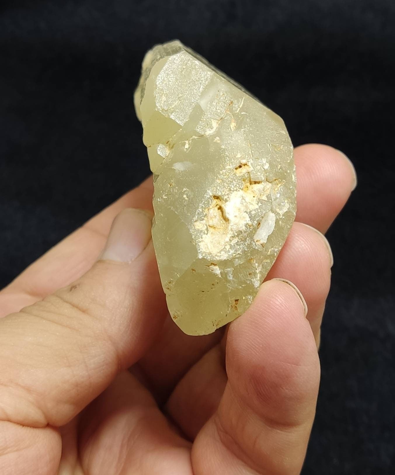 Double terminated spodumene crystal 220 grams