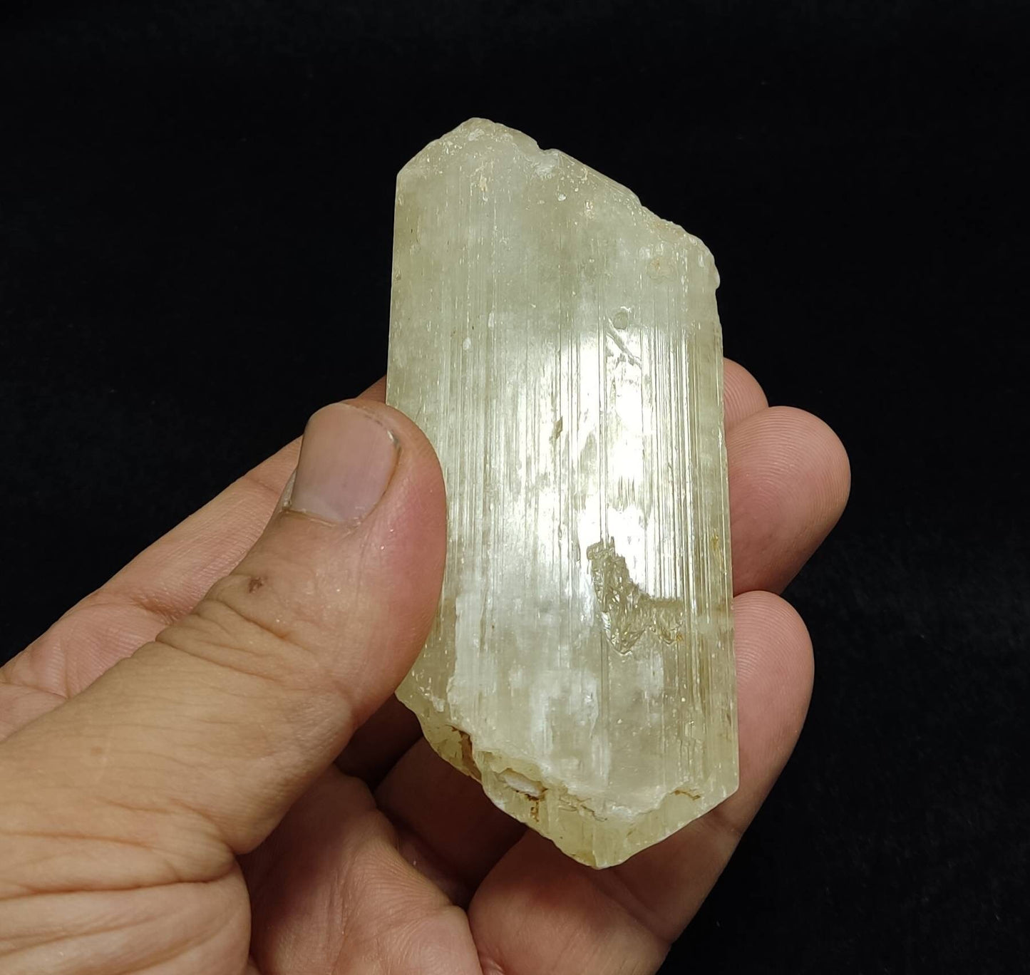 Double terminated spodumene crystal 220 grams