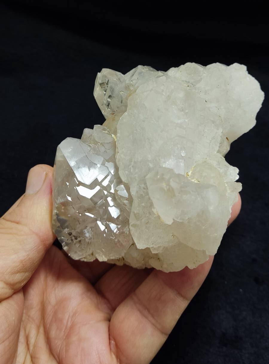 Elestial Quartz Crystal 425 grams