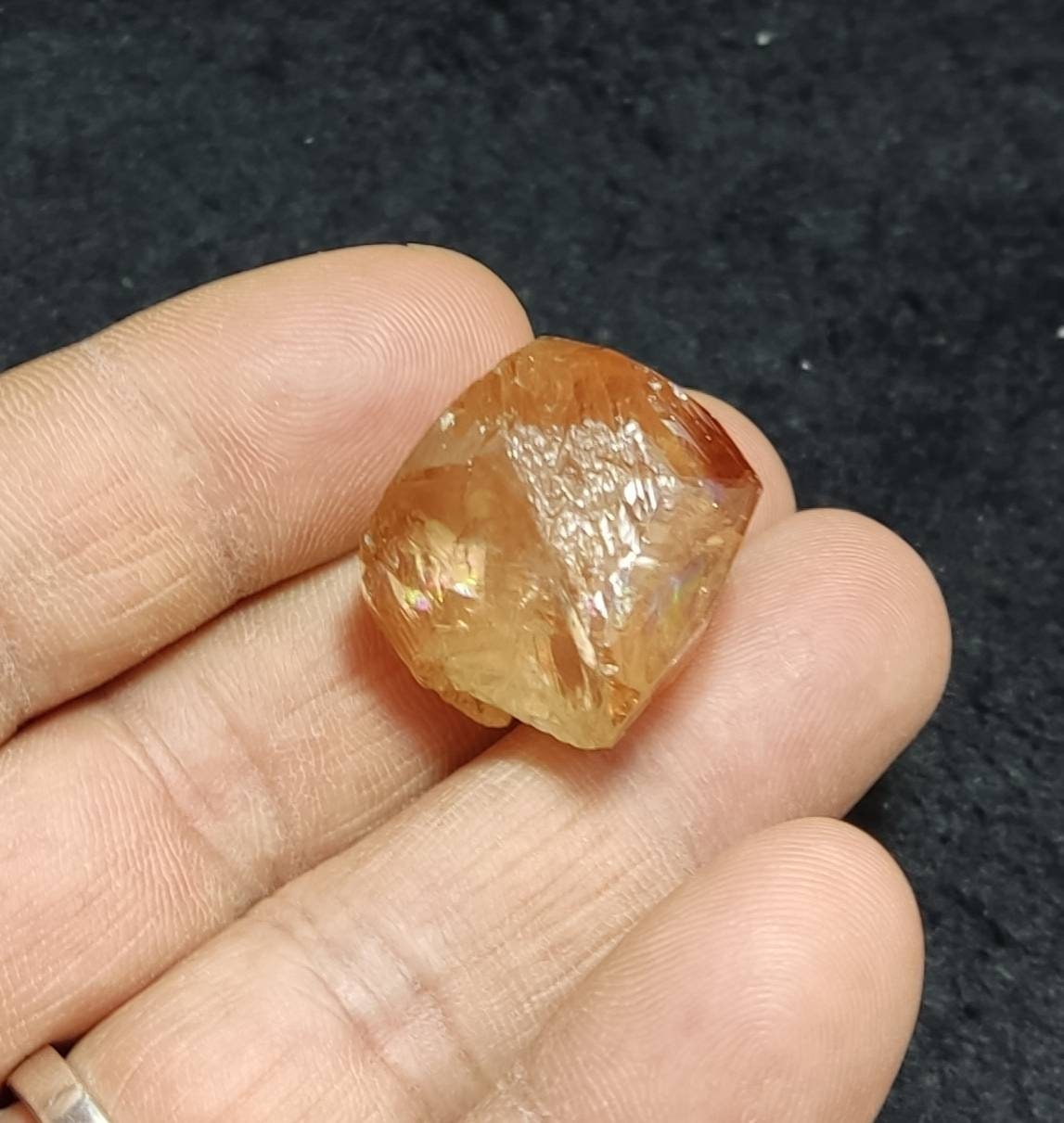 Natural terminated Topaz crystal 23 grams
