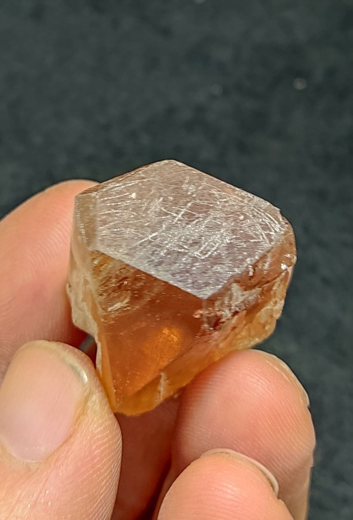 Terminated Topaz crystal 34 grams