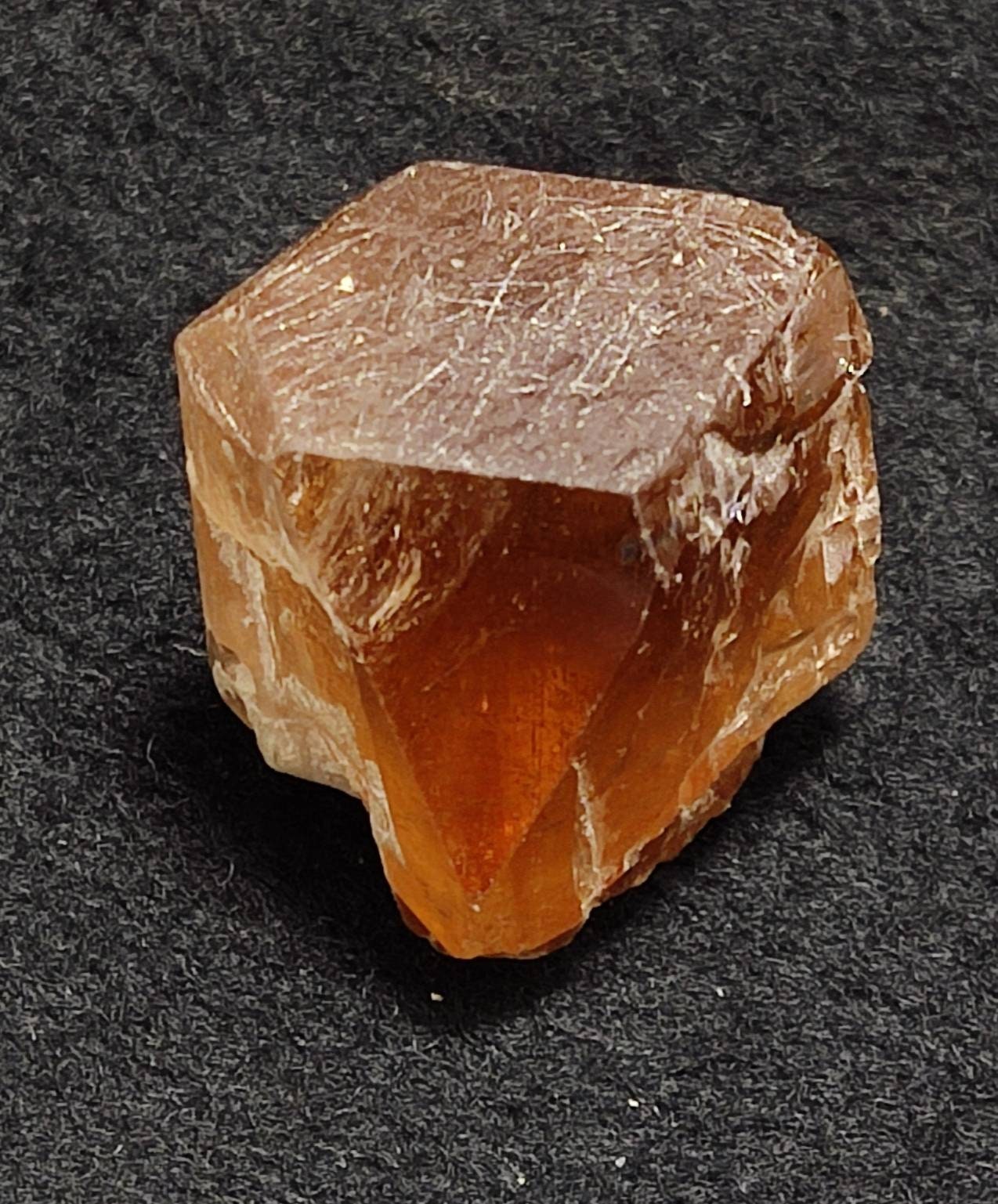 Terminated Topaz crystal 34 grams