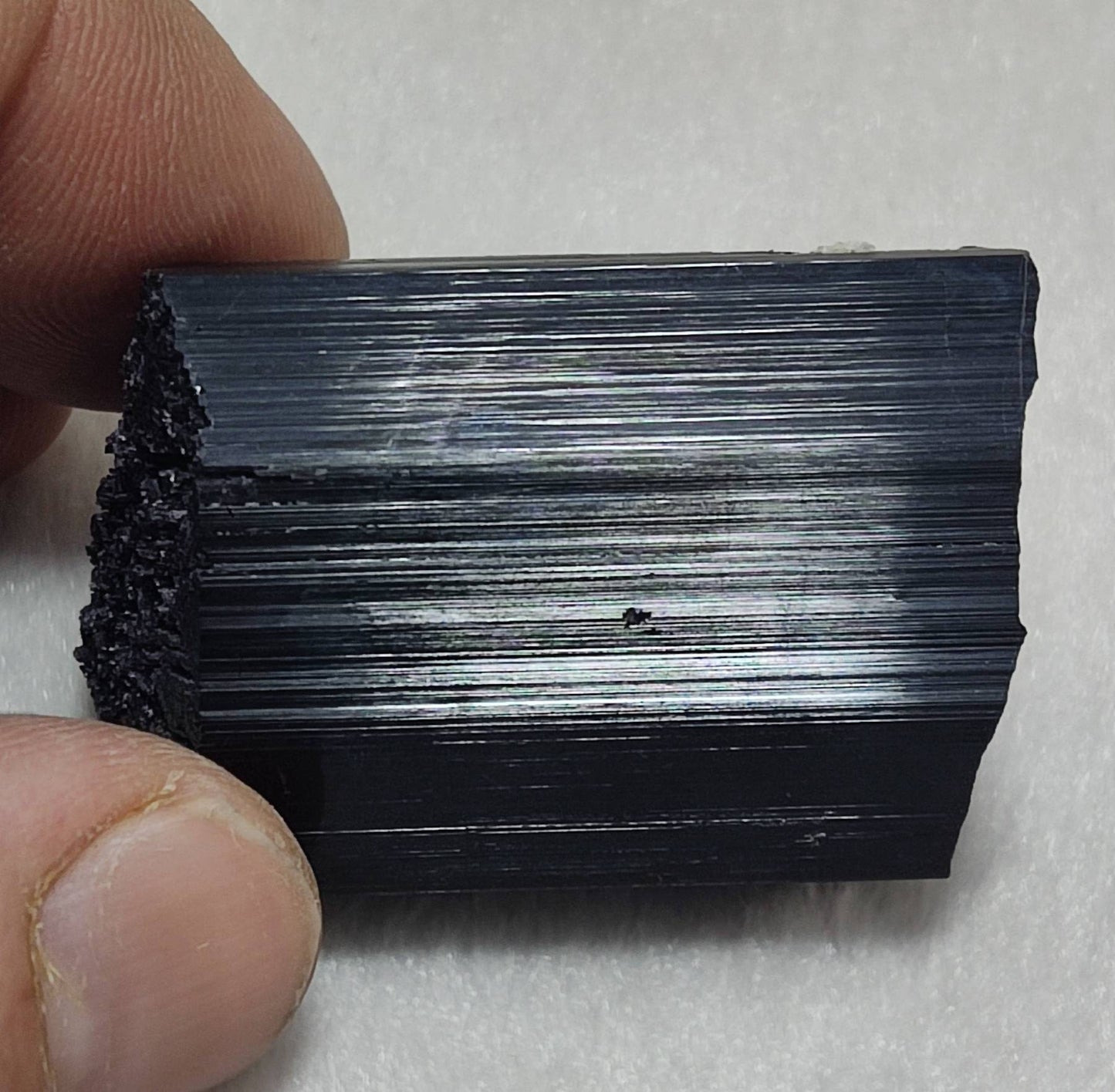 An Amazing terminated Natural schorl crystal 69 grams