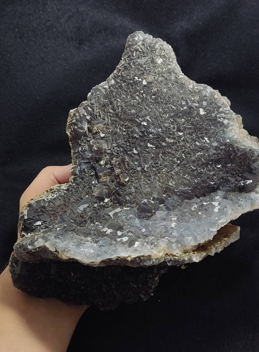 Terminated aesthetic fluorite crystals cluster 2475 grams