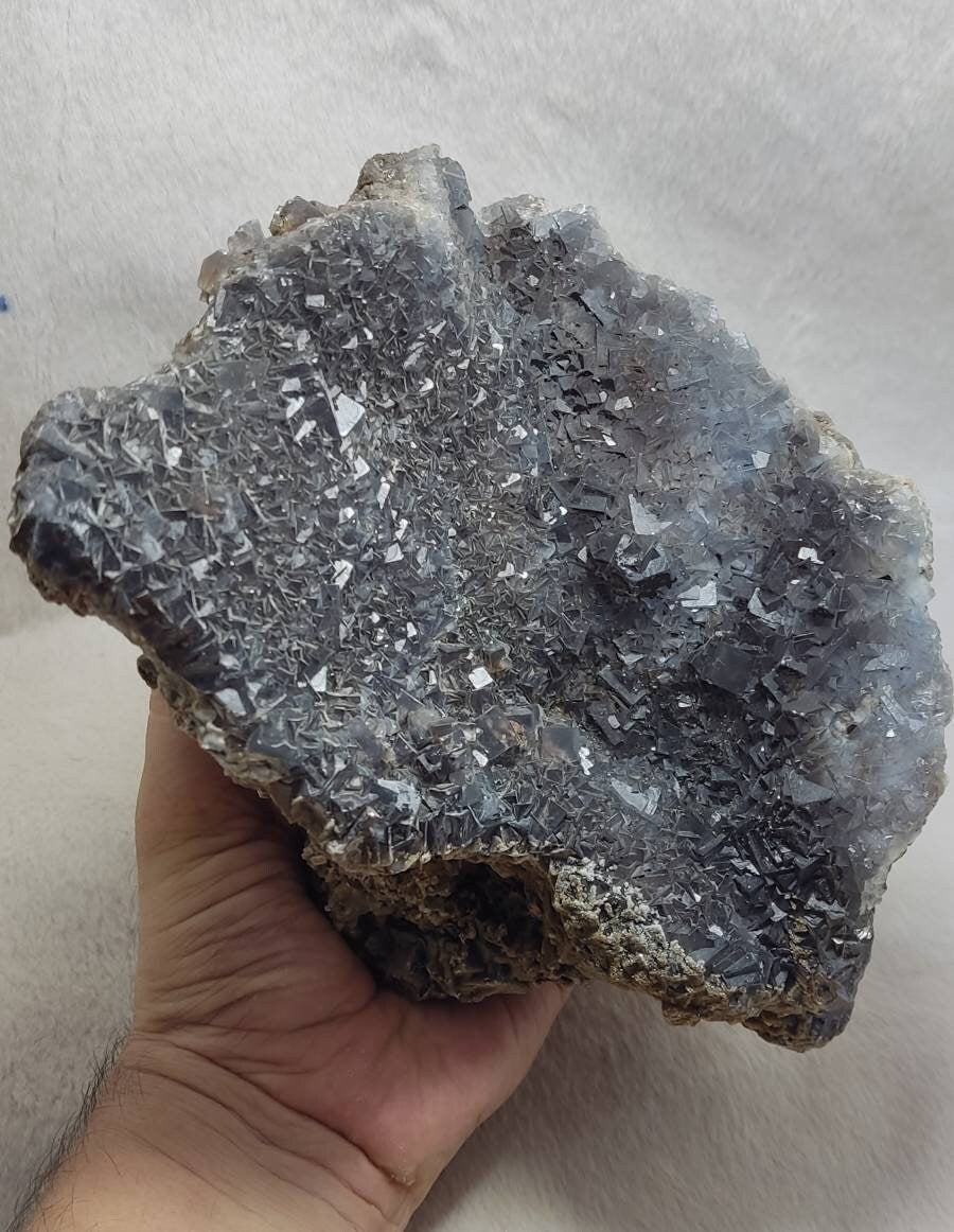 Terminated aesthetic fluorite crystals cluster 2475 grams