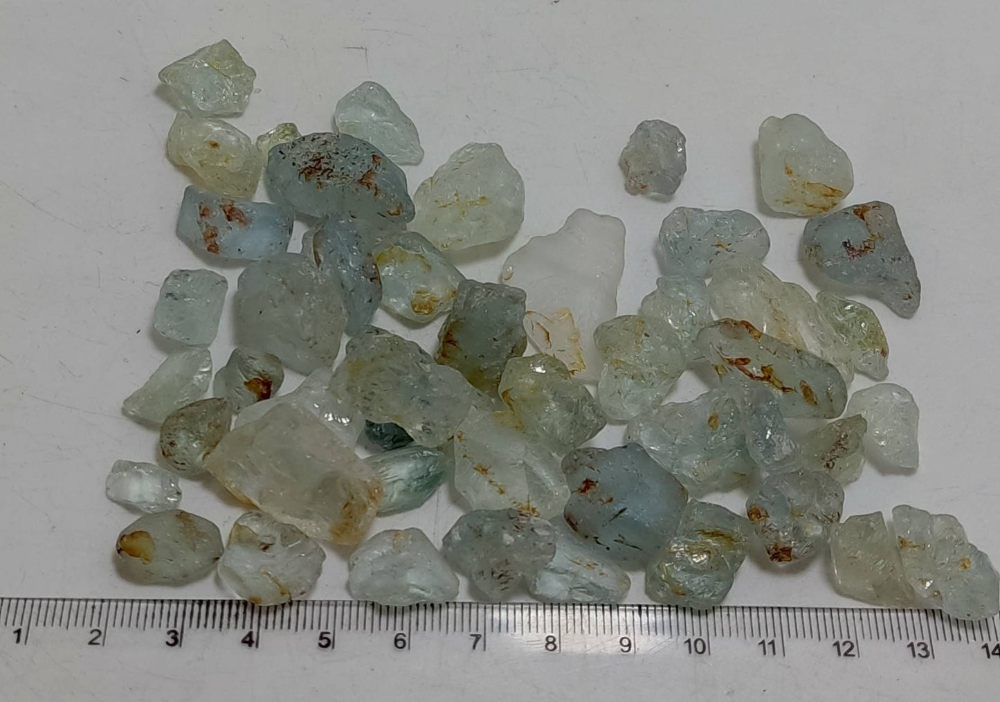 Rough Aquamarine 100 grams