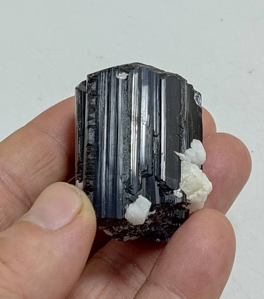 Natural black Tourmaline crystal 87 grams