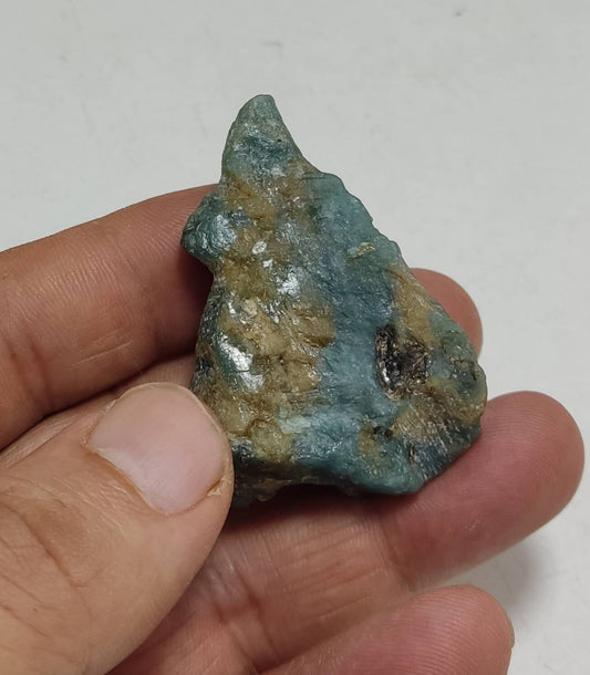 rare Grandidierite rough piece good color 36 grams