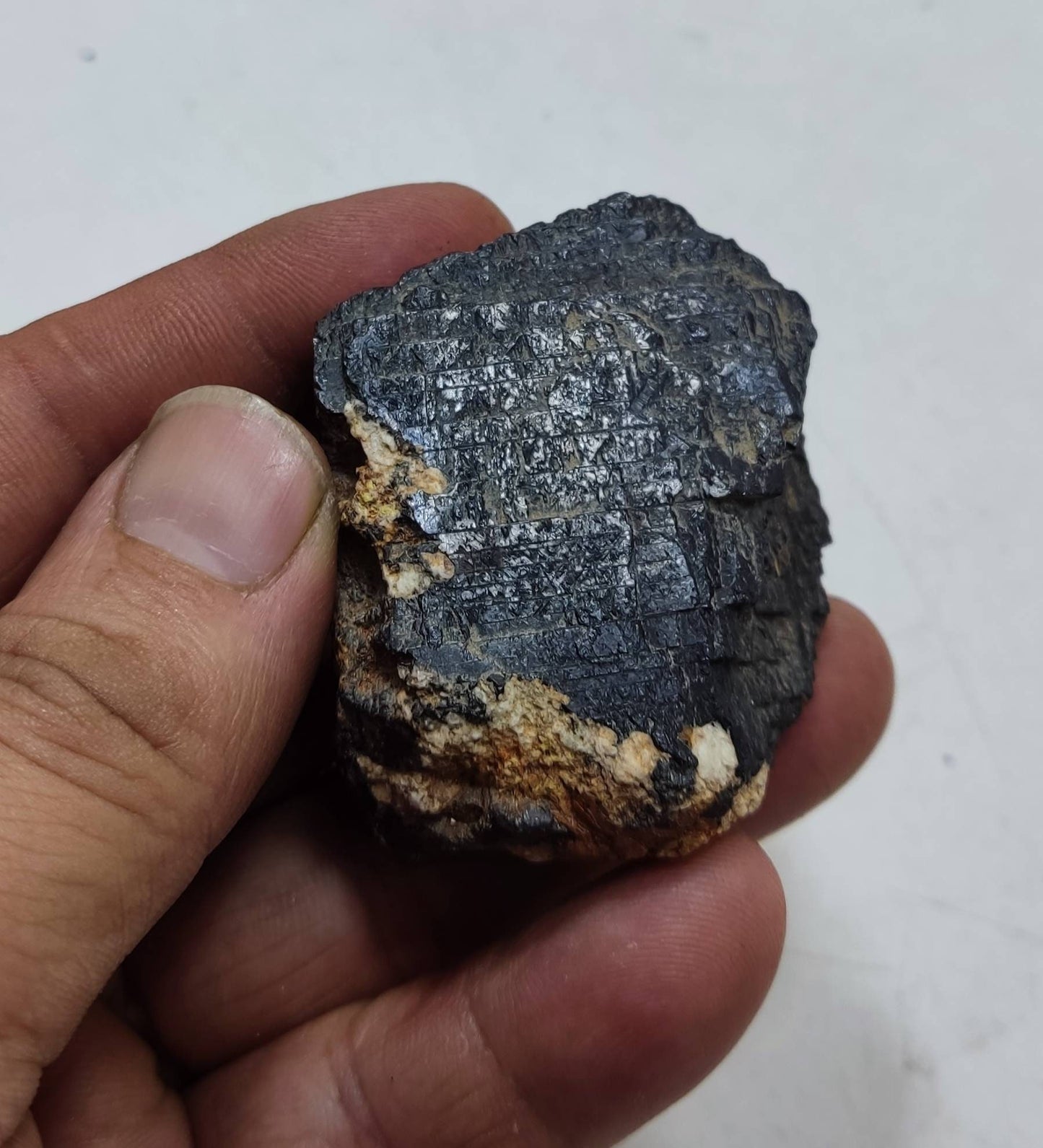 Terminated hematite crystal 152 grams