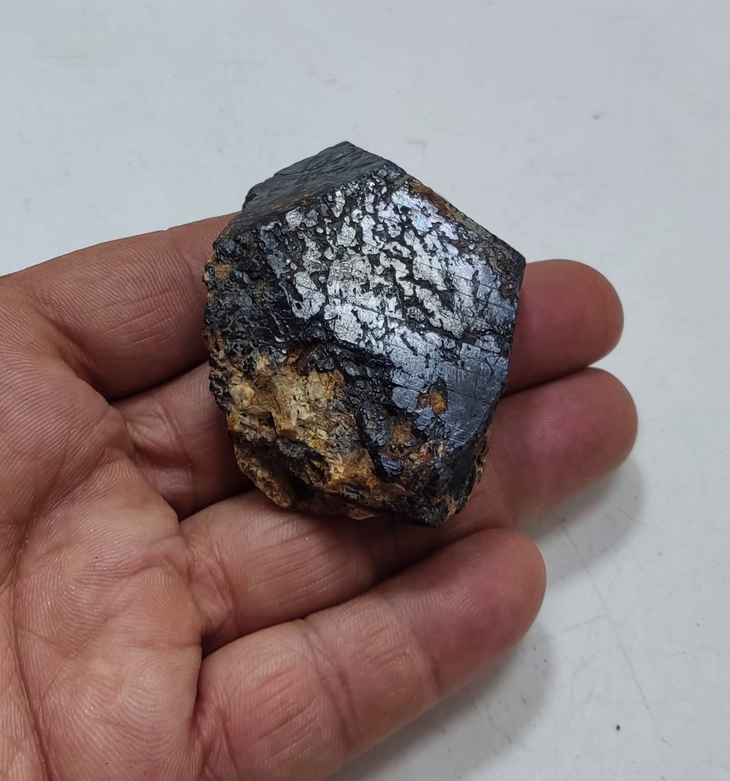 Terminated hematite crystal 152 grams