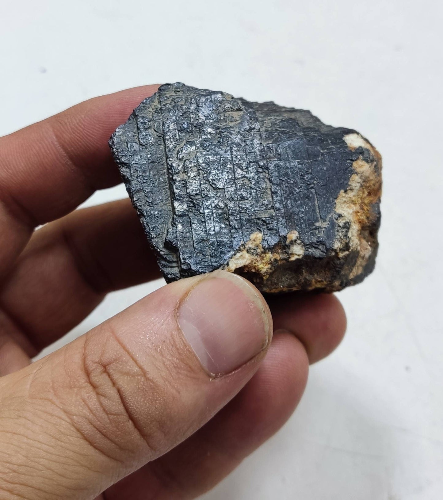 Terminated hematite crystal 152 grams