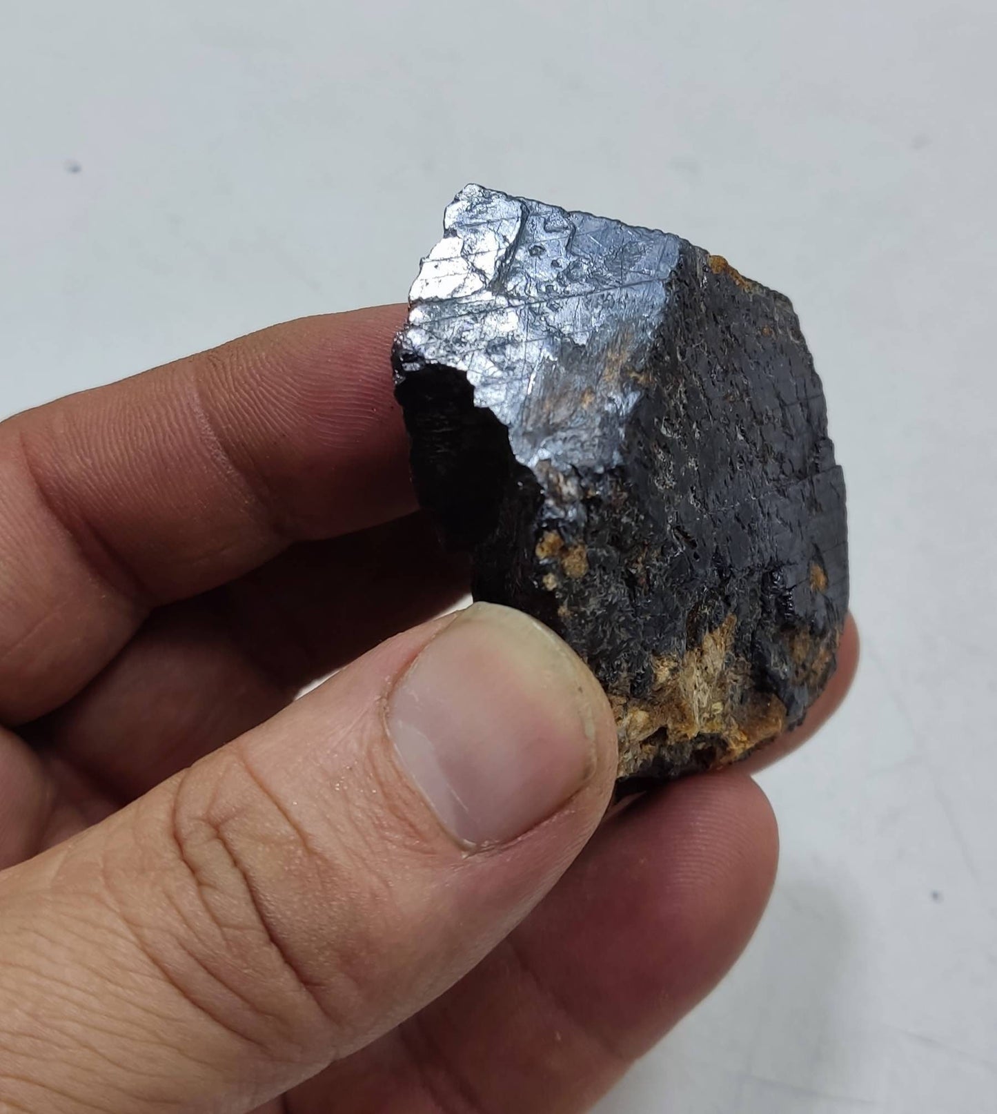 Terminated hematite crystal 152 grams