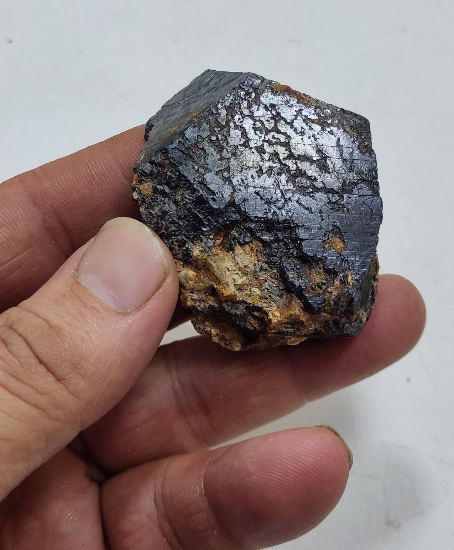 Terminated hematite crystal 152 grams