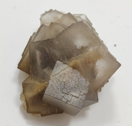 Terminated Fluorite cubes Cluster 312 grams