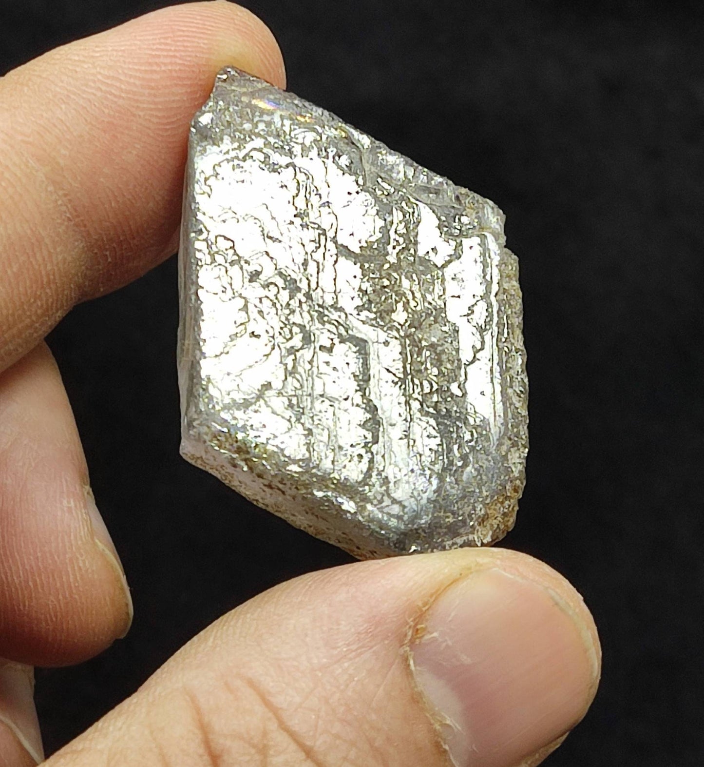 An amazing crystal of very light purple color Apatite crystal 22 grams