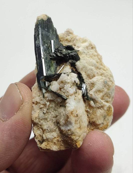 Aegirine crystal specimen on matrix 63 grams