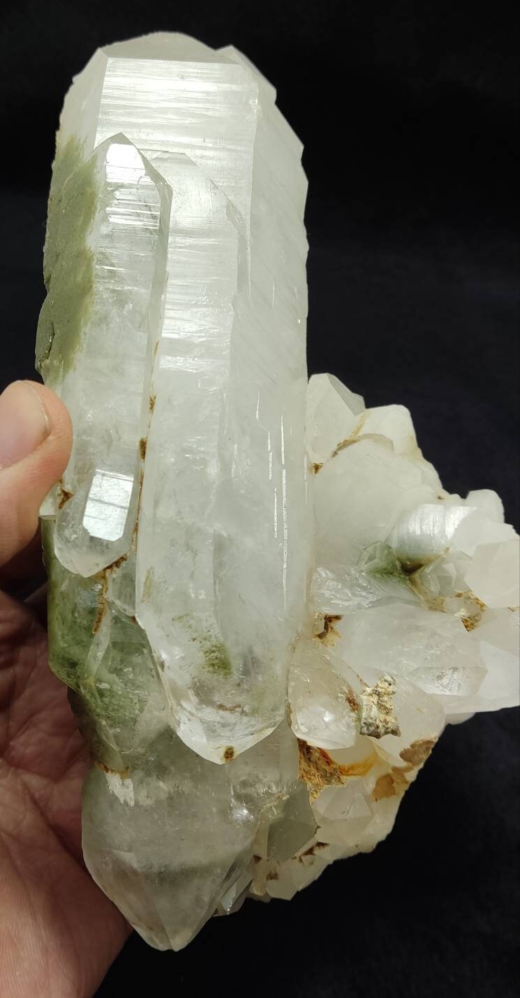 Chlorite Quartz cabinet specimen 1230 grams