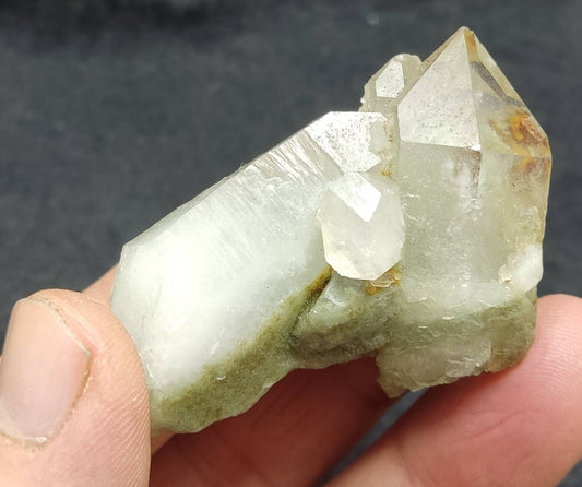 Natural Chlorite Quartz crystal 51 grams