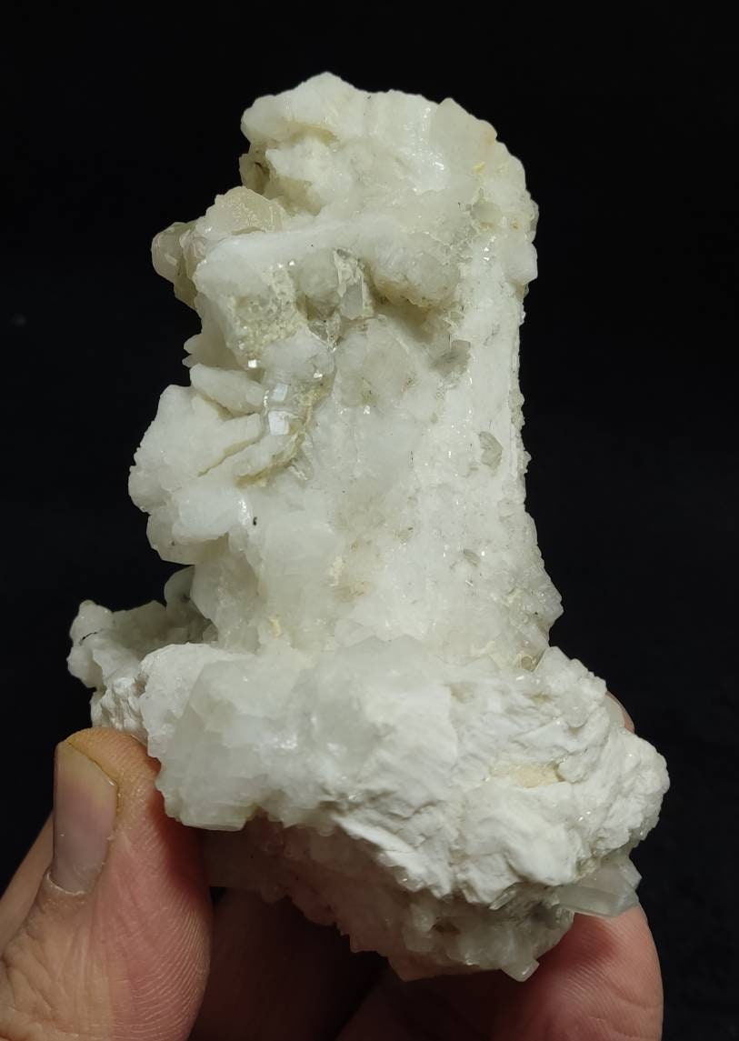 An amazing specimen of combo minerals including apatite feldspar, quartz and Schorl 233 grams