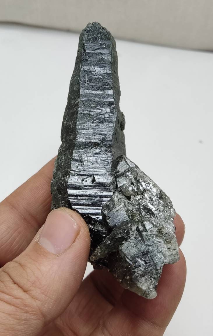 An Aesthetic Natural beautifully terminated Chlorite Quartz crystal 117 grams