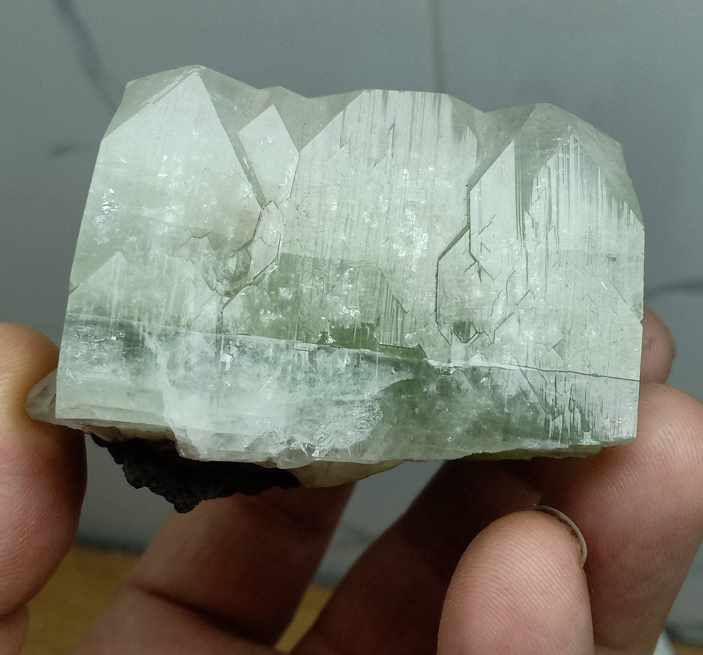 Apophyllite with associated stilbite 237 grams