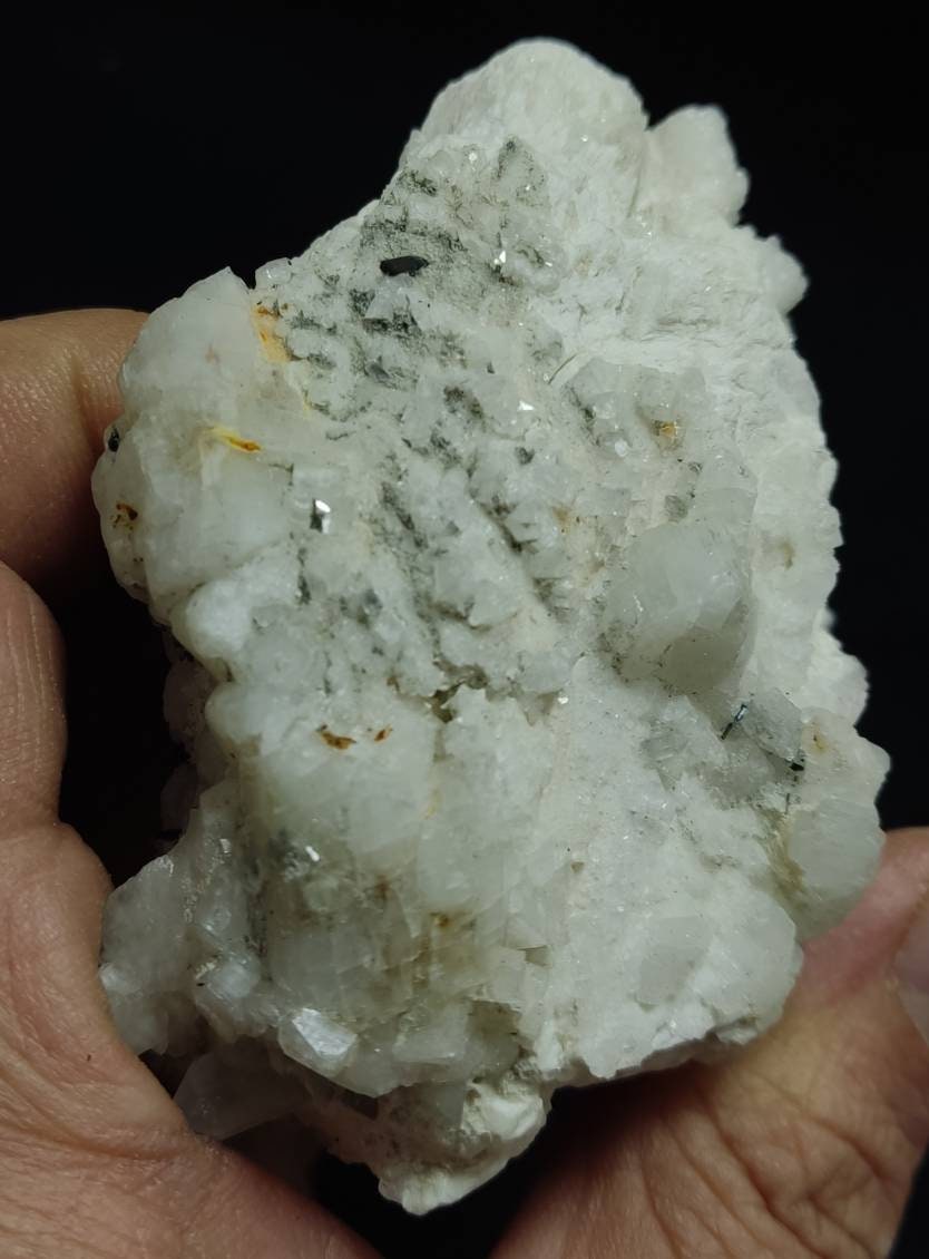 An amazing specimen of combo minerals including apatite feldspar, quartz and Schorl 233 grams