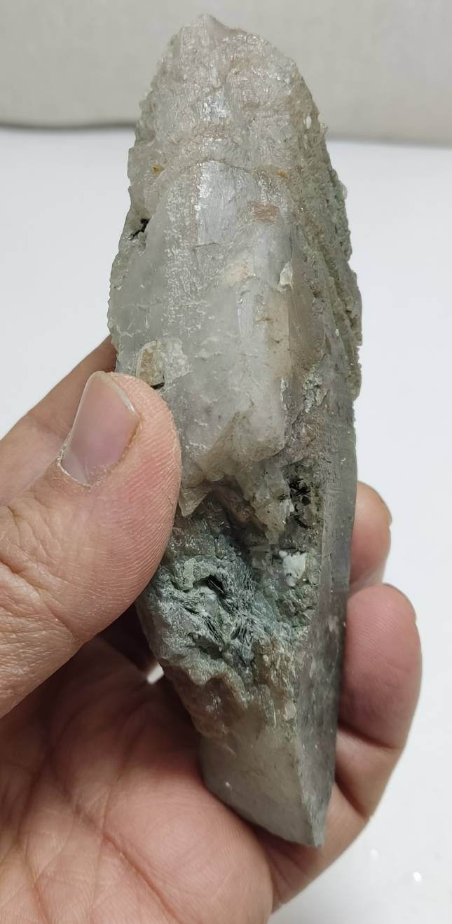 An Aesthetic Natural beautifully terminated Chlorite Quartz crystal 257 grams