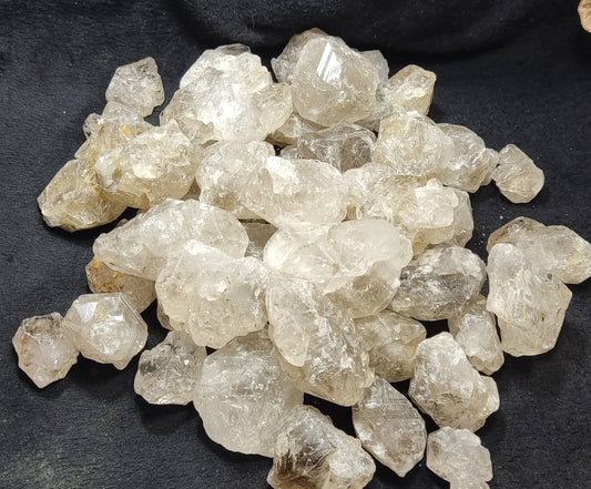 An amazing lot of Fenster Skeletal window Quartz Crystals 2600 grams