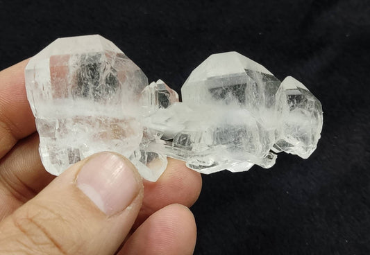 Clear faden quartz crystal 54 grams