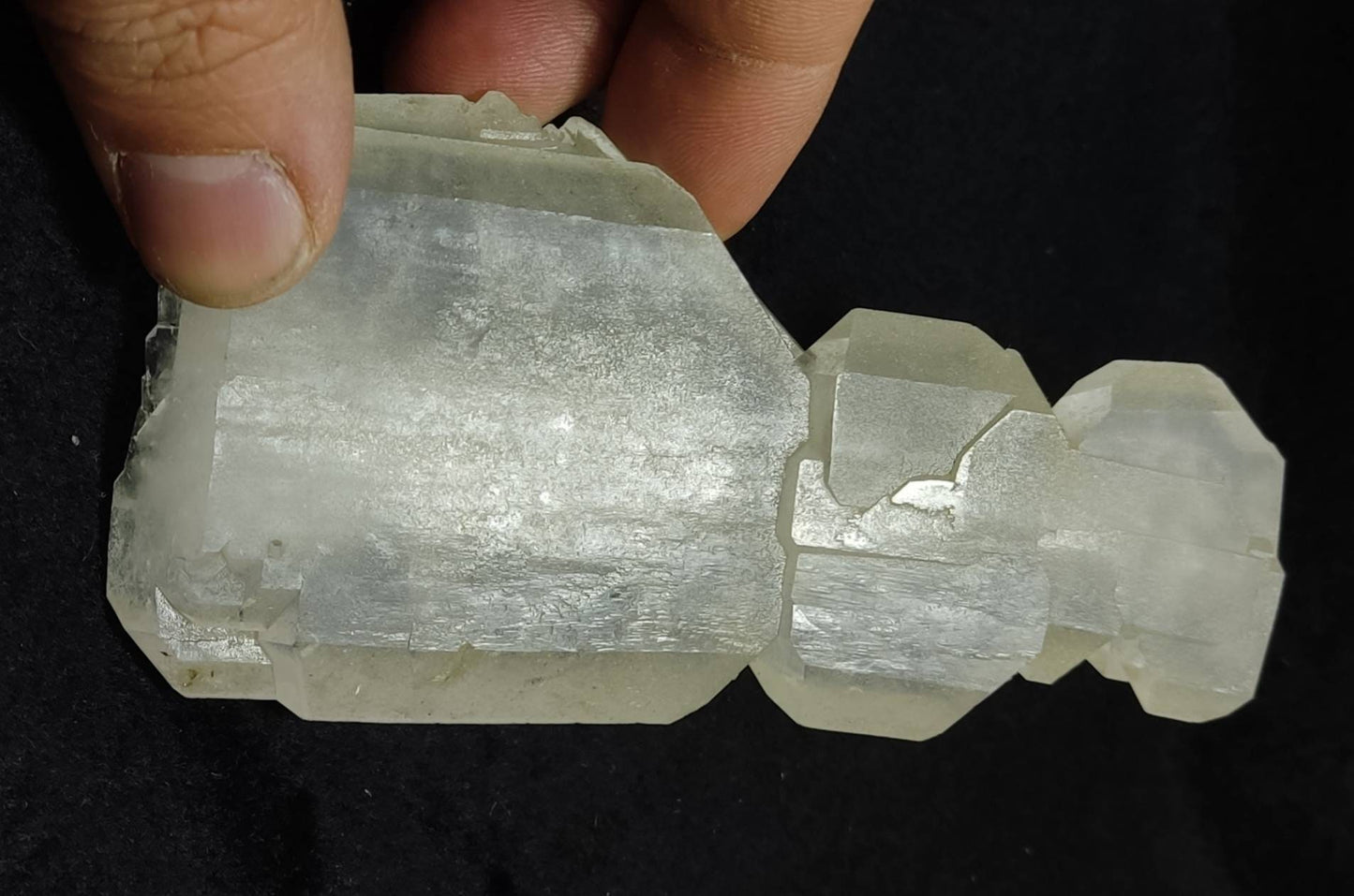 Faden quartz crystal with chlorite inclusions 157 grams