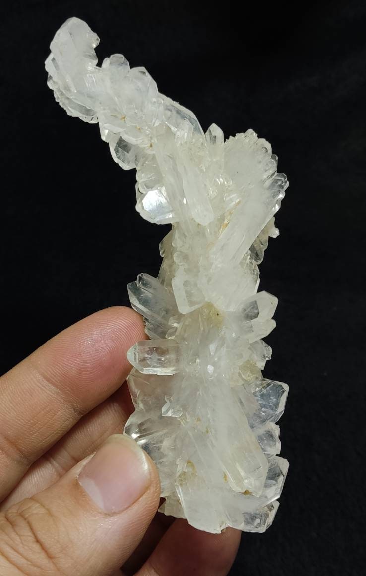 An amazing high quality aesthetic specimen of terminated Quartz Crystal 108 grams