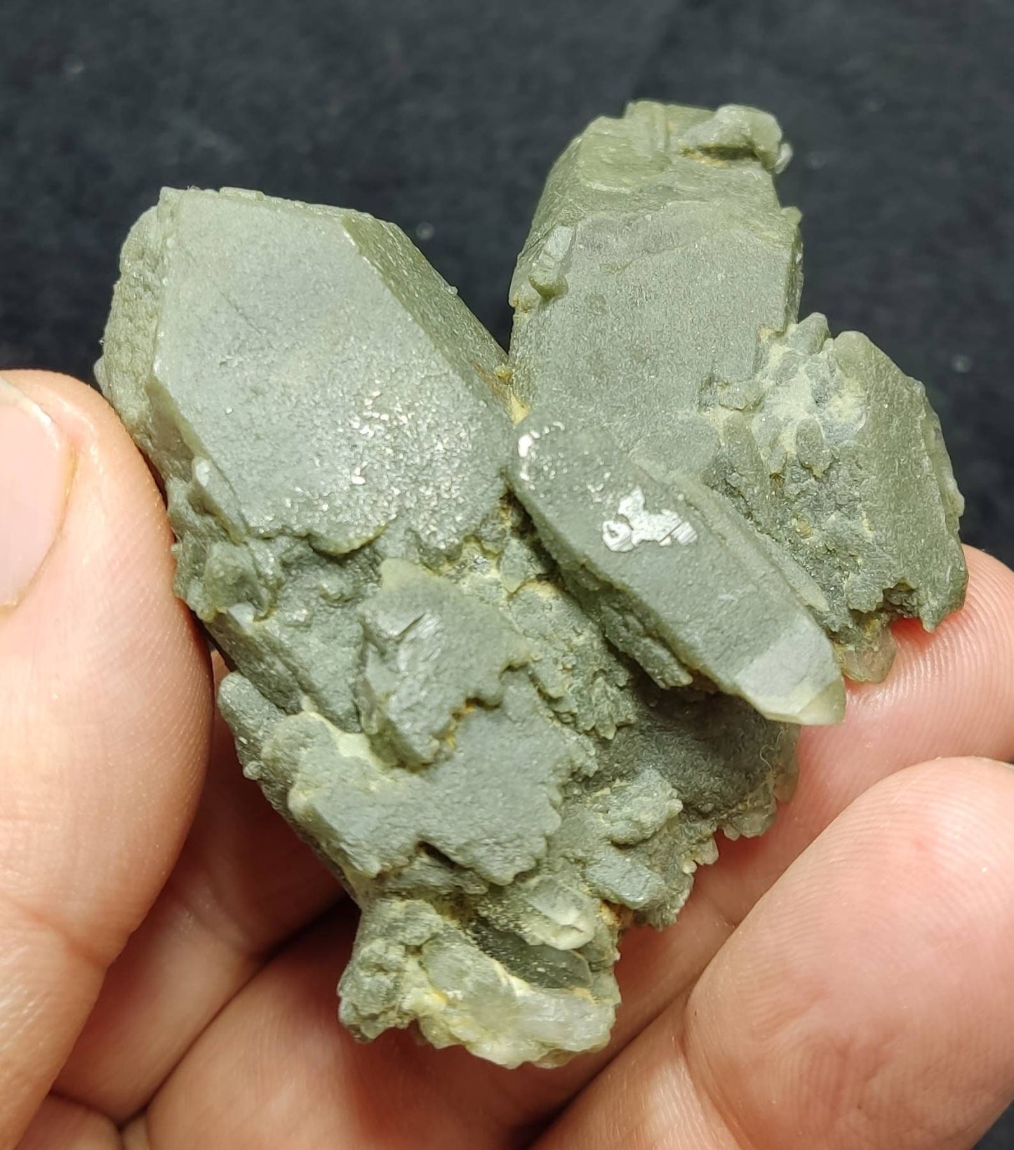 Chlorite Quartz with small brookite 63 grams