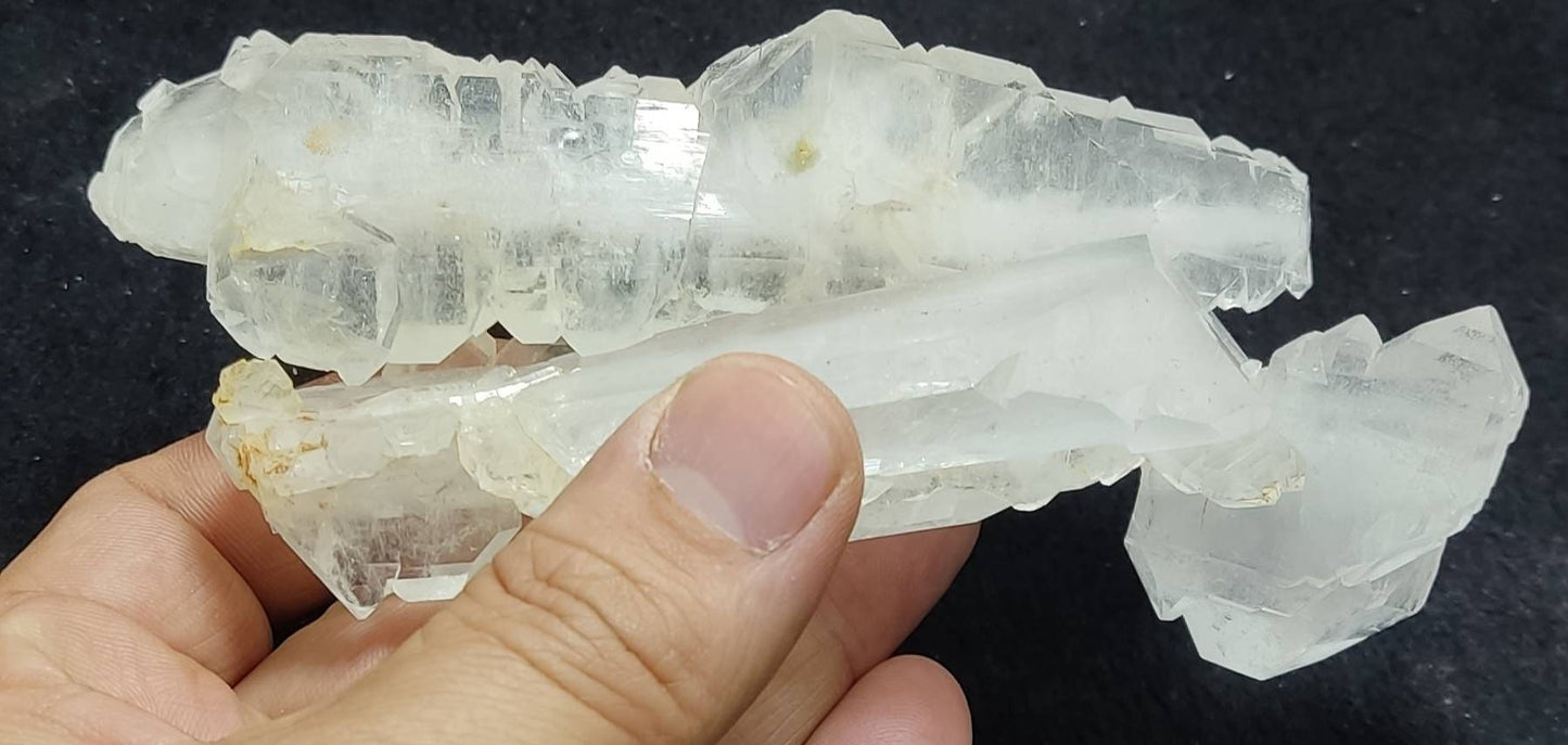 Aesthetic terminated Faden Quartz crystal 218 grams