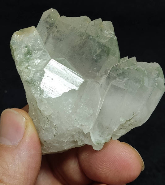 Natural terminated Chlorite Quartz 118 grams