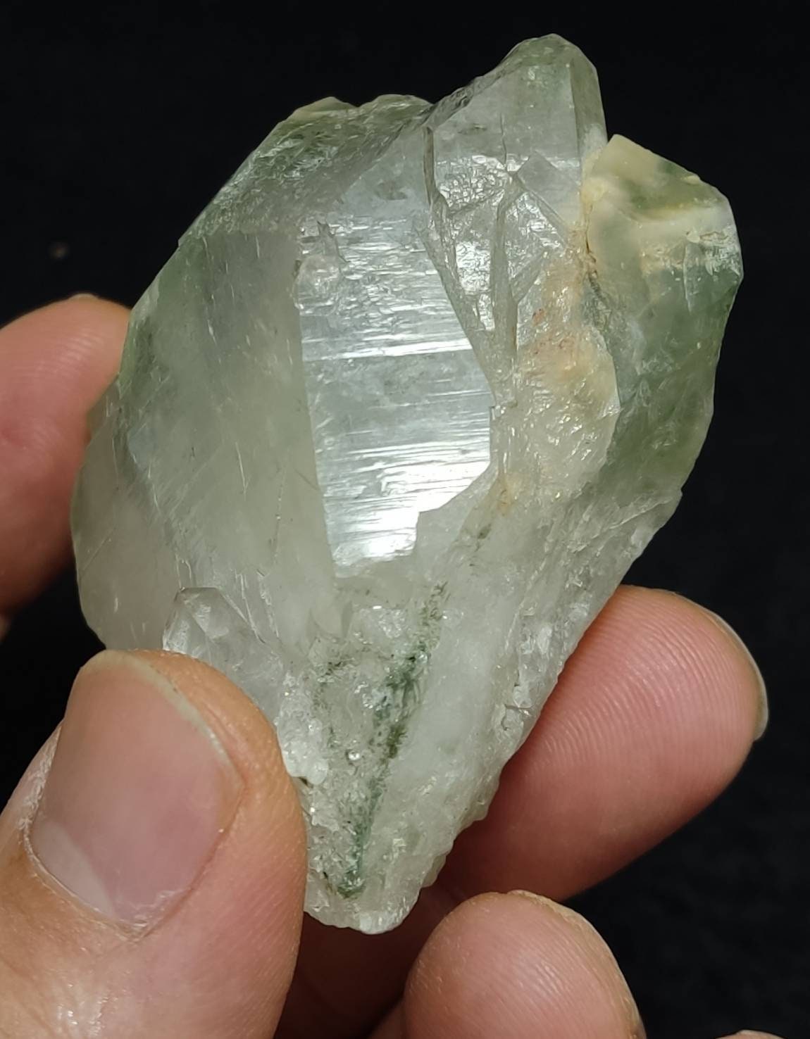 Natural terminated Chlorite Quartz 118 grams