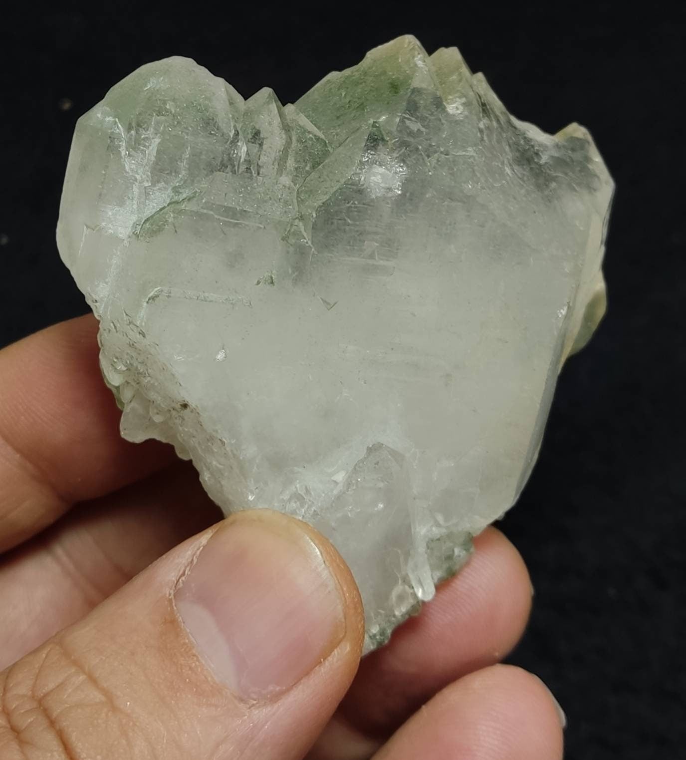 Natural terminated Chlorite Quartz 118 grams