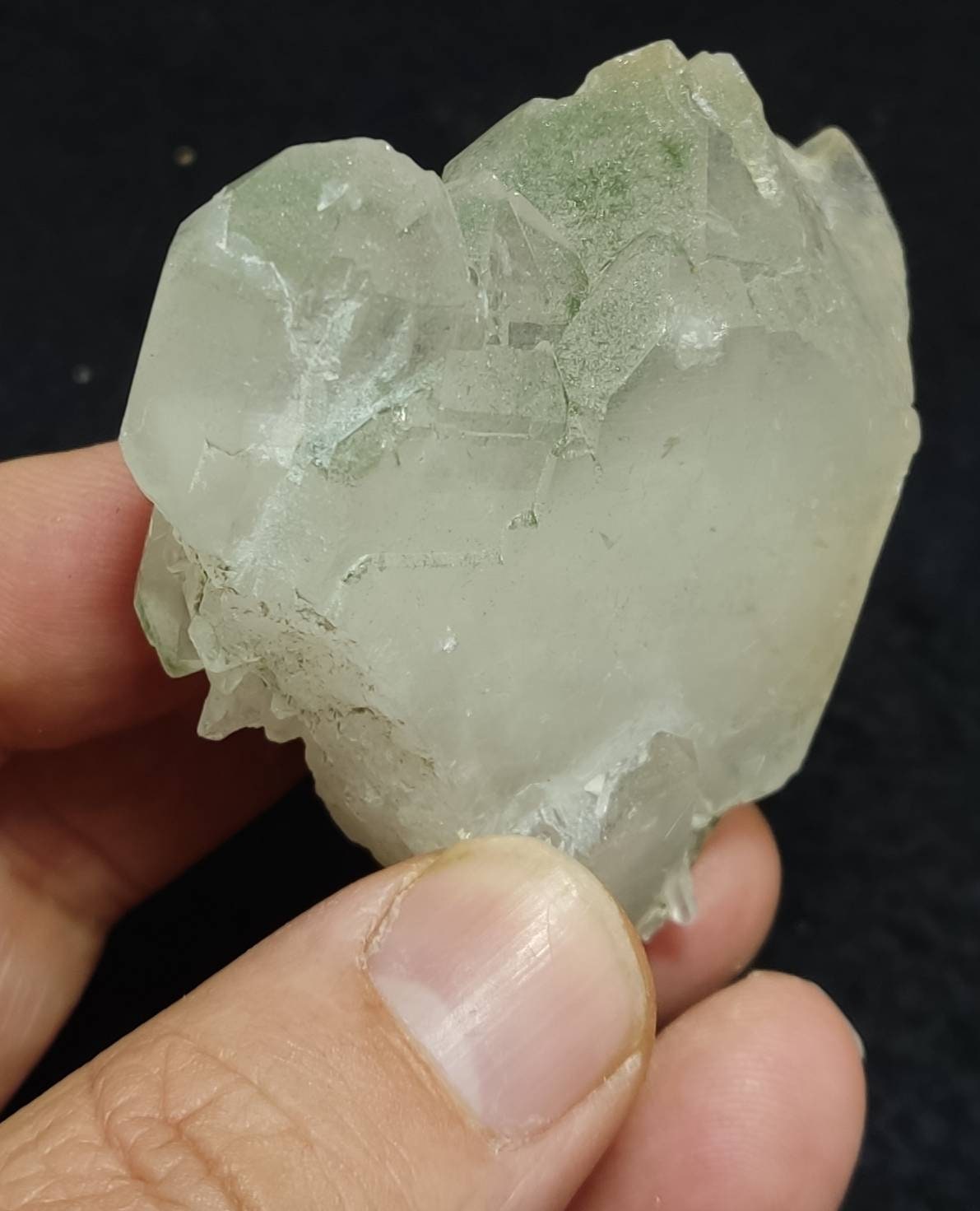 Natural terminated Chlorite Quartz 118 grams