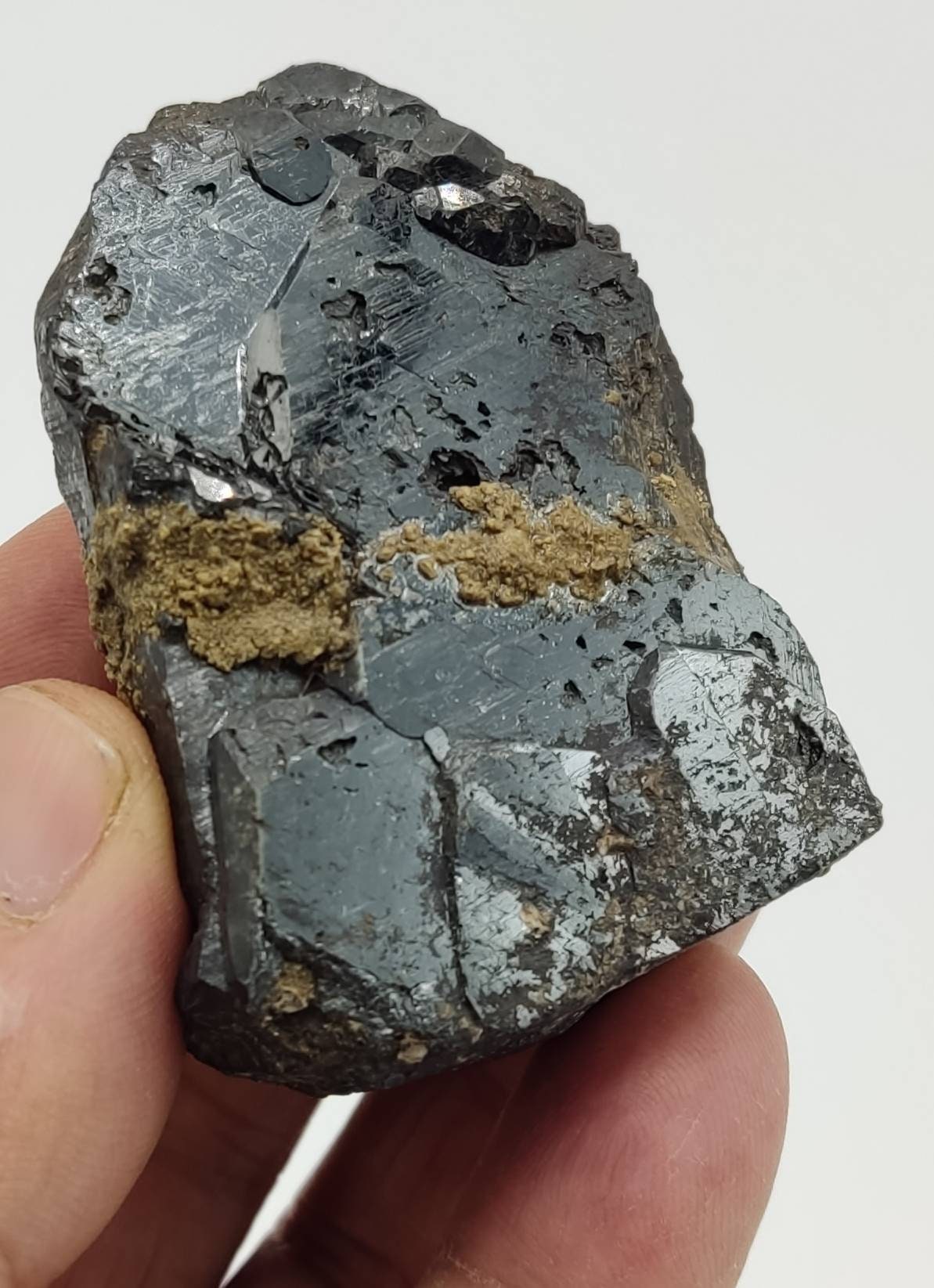 Terminated hematite crystal 172 grams
