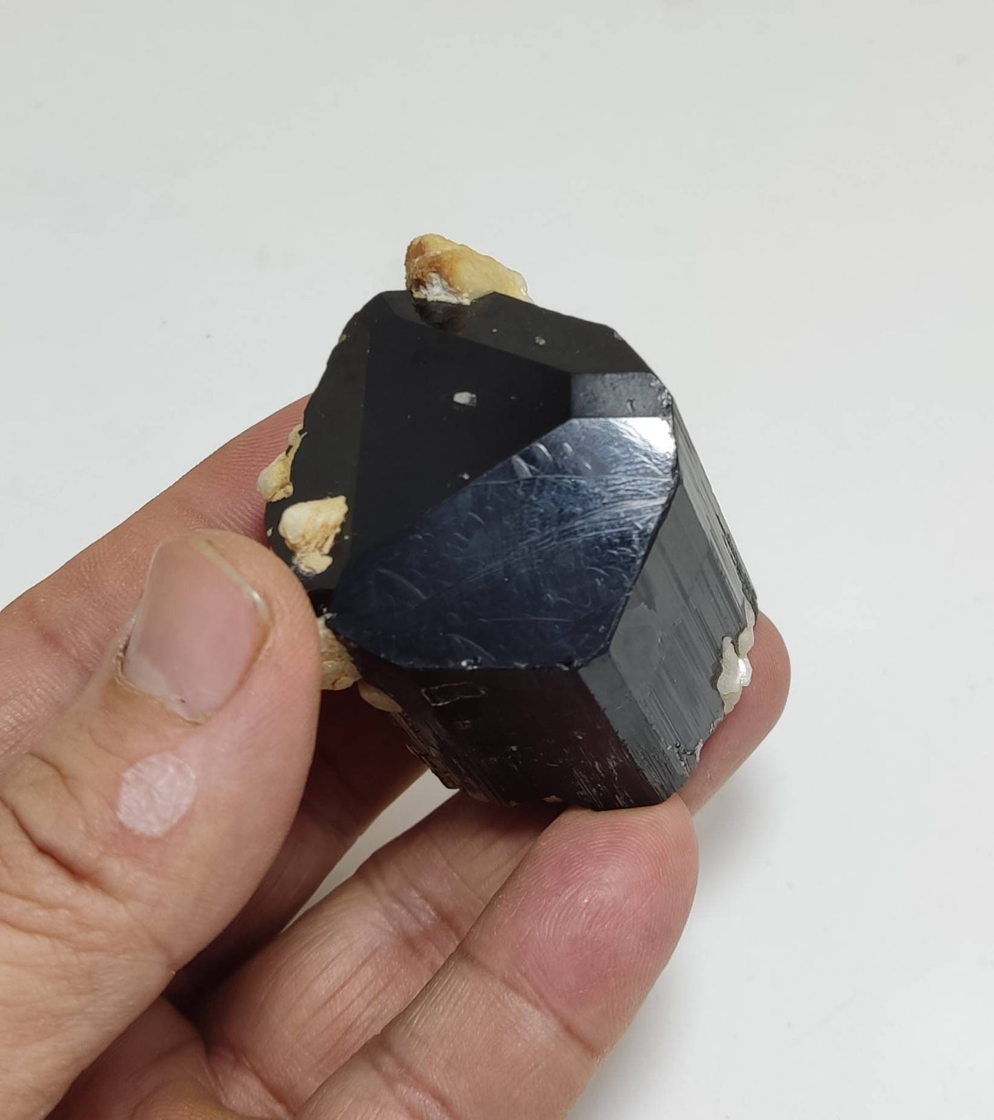 Natural black Tourmaline crystal 146 grams