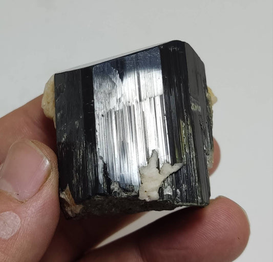 Natural black Tourmaline crystal 146 grams