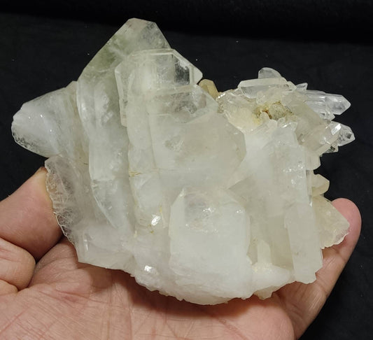 An amazing specimen of beautiful Quartz Crystal specimen with brookite and chlorite 638 grams