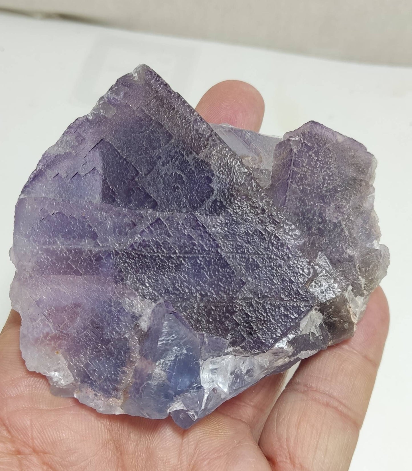 Natural purple Fluorite 289 grams