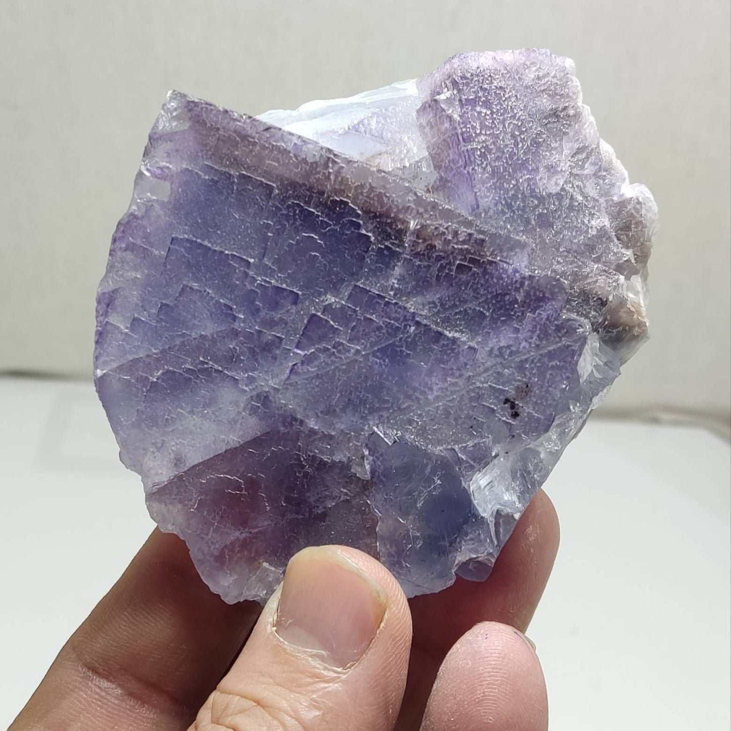 Natural purple Fluorite 289 grams