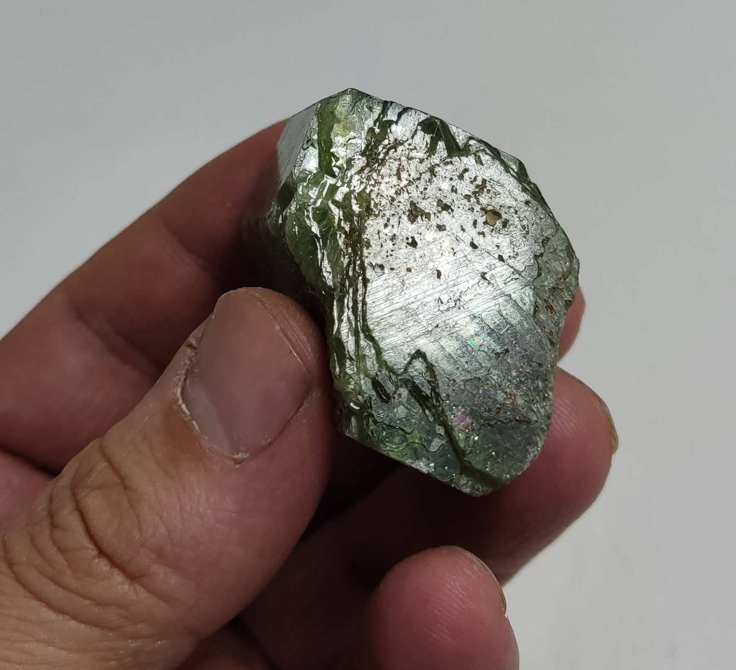 An amazing terminated diopside crystal 77 grams