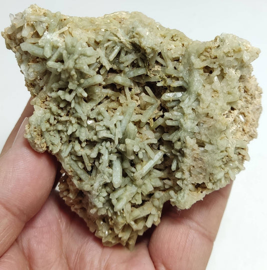 Chlorite Quartz crystals cluster 231 grams